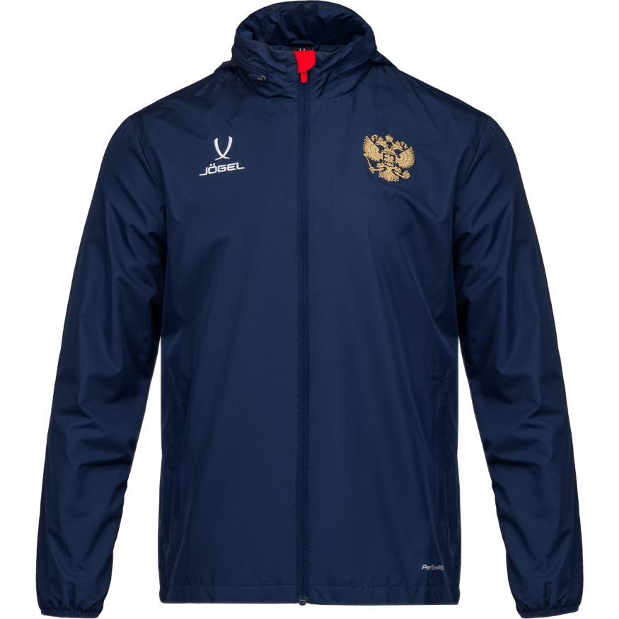 Куртка ветрозащитная JOGEL NATIONAL PerFormPROOF Rain Jacket, темно-синий