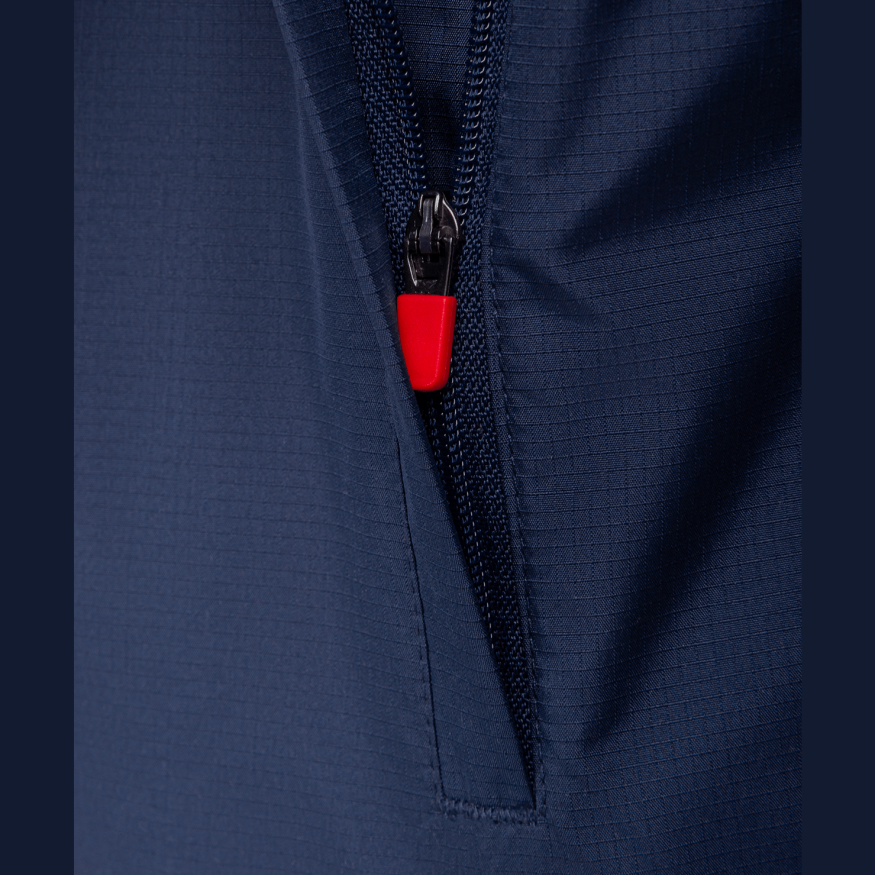 Куртка ветрозащитная JOGEL NATIONAL PerFormPROOF Rain Jacket, темно-синий