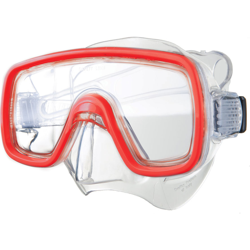 Маска для плавания SALVAS Domino Jr Mask CA105C1TBSTH, размер детский, синяя