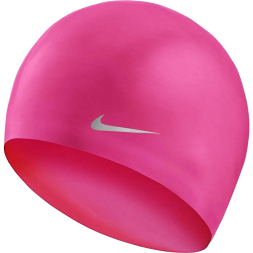 Шапочка для плавания для детей 8-14 лет Nike Solid Silicone Youth TESS0106672, 8-14 лет, силикон