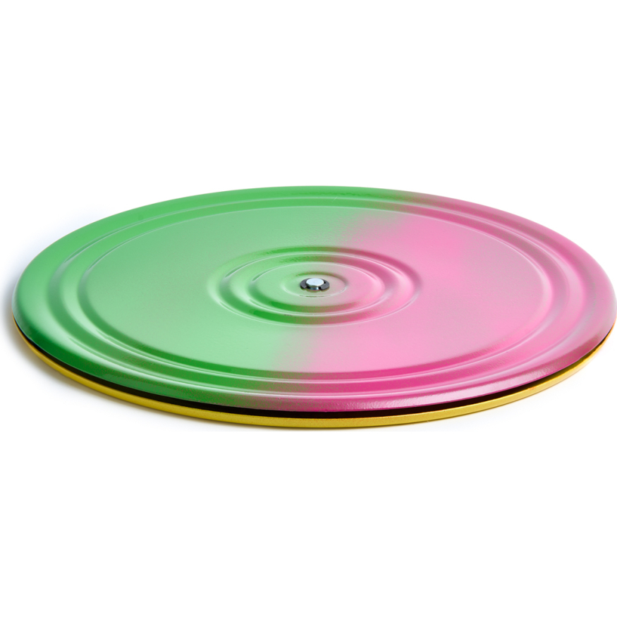 Диск здоровья многоцветный металлический, диаметр 28 см, мультиколор