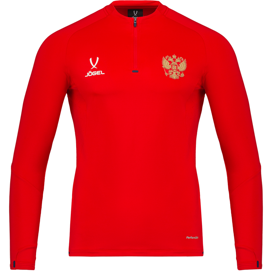 Джемпер тренировочный JÖGEL NATIONAL PerFormDRY Training Zip Top, красный