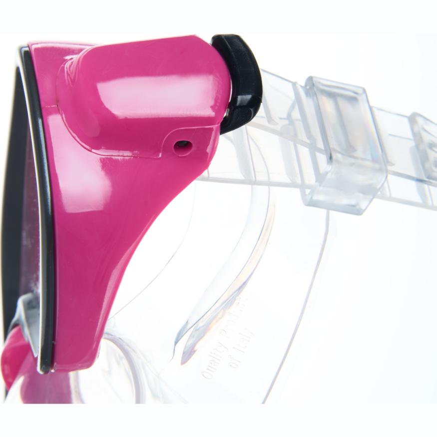 Маска для плавания SALVAS Geo Jr Mask CA105S1BYSTH, размер детский, синяя