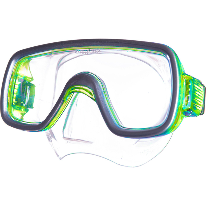 Маска для плавания SALVAS Geo Jr Mask CA105S1BYSTH, размер детский, синяя