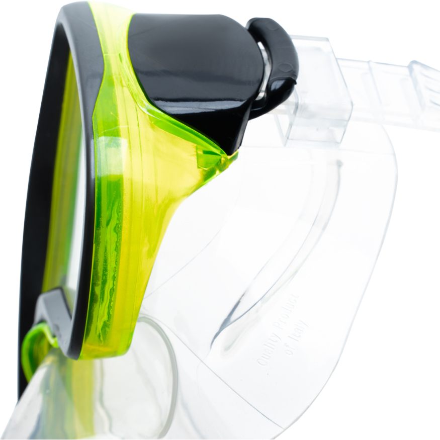 Маска для плавания SALVAS Geo Jr Mask CA105S1BYSTH, размер детский, синяя