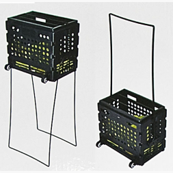 Корзина для теннисных мячей HEAD TM7003, на 72 мяча, пластик, черный