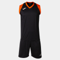 Баскетбольная форма JOMA FINAL II NEGRO NARANJA