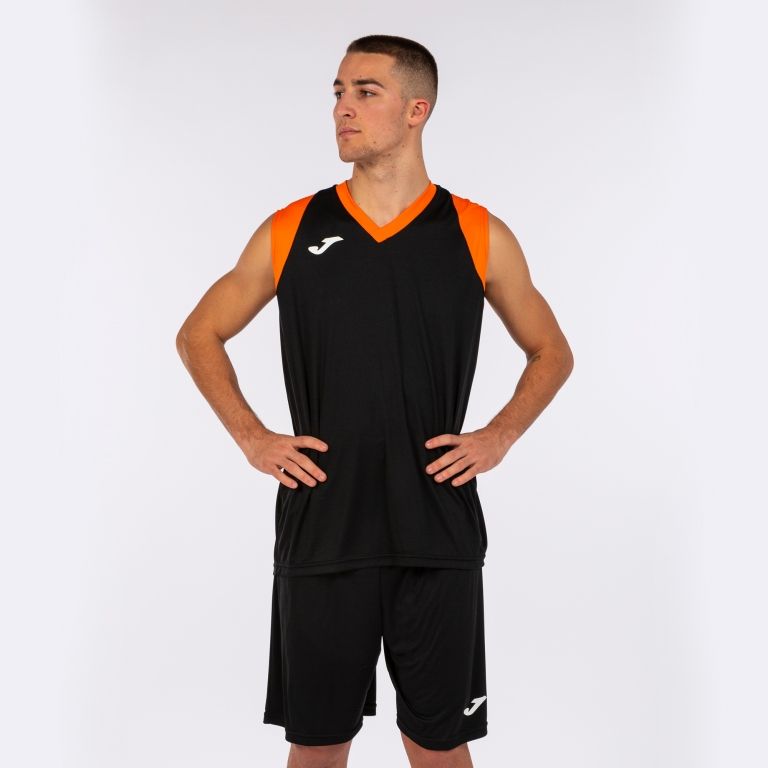 Баскетбольная форма JOMA FINAL II NEGRO NARANJA