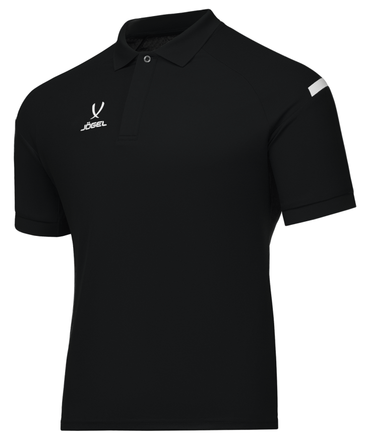 Поло JOGEL CAMP 2 Poly Polo, черный