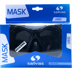 Маска для плавания SALVAS Kool Mask CA550N2NNSTH, размер взрослый, черная