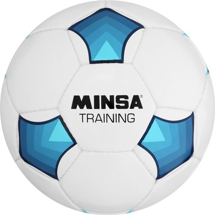 Мяч футбольный MINSA Training, PU, ручная сшивка, 32 панели, р. 5
