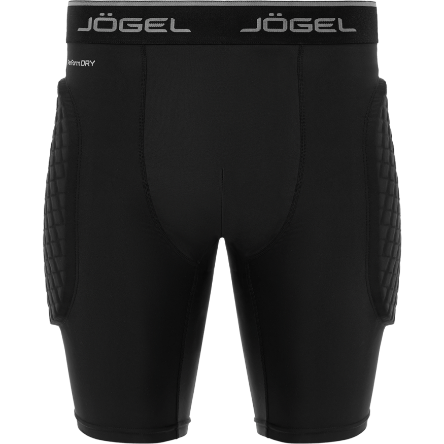 Шорты вратарские с защитой JOGEL ScalePad Goalkeeper Shorts, черный