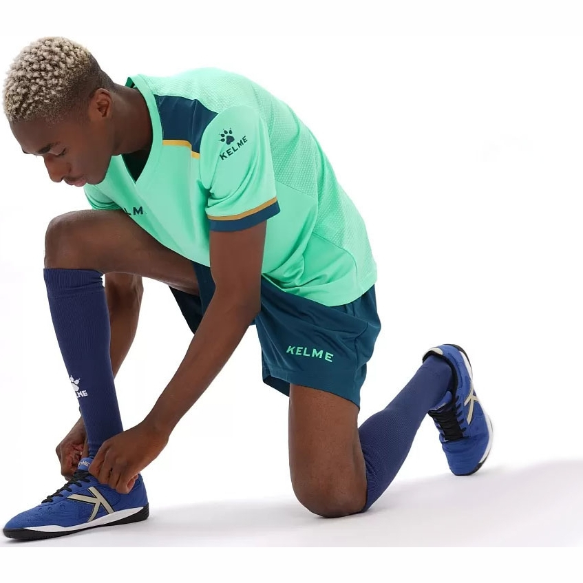 Форма футб. взросл. KELME, 8351ZB1158-328-M, р.M, 100% полиэстер, мятно-т.зеленый