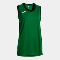 Майка баскетбольная JOMA CANCHA VERDE NEGRO