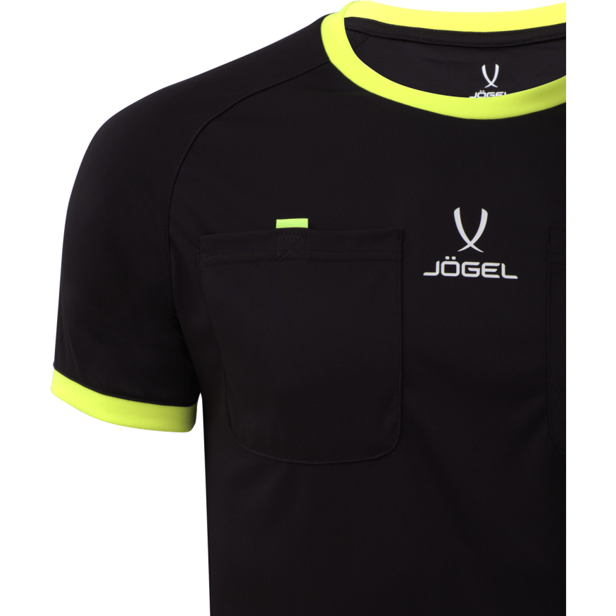 Футболка судейская JOGEL Referee tee, черный