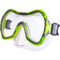 Маска для плавания SALVAS Viva Sr Mask CA535S1GYSTH, размер взрослый, желтая