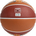 Мяч баск  TORRES Power Shot, B323187, р 7, 8 пан , ПУ, нейлон корд,бут кам, коричнево-оранжевый