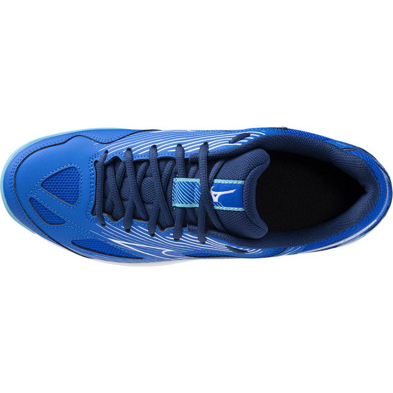 Кроссовки волейбольные мужские MIZUNO Cyclone Speed 4 V1GA238043, р.UK5,5 (рос.37,5), белый