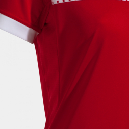 Футболка JOMA CAMISETA MANGA CORTA ECO SUPERNOVA ROJO BLANCO