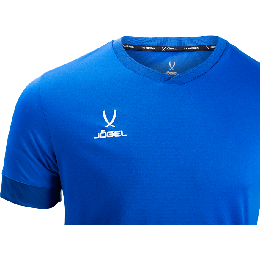 Футболка игровая JOGEL DIVISION PerFormDRY Union Jersey, синий/темно-синий/белый