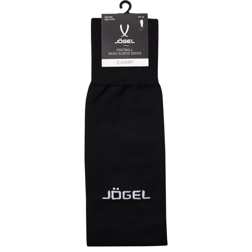 Гольфы футбольные JOGEL CAMP BASIC SLEEVE SOCKS, черный/белый