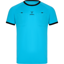 Футболка судейская JOGEL Referee tee, голубой