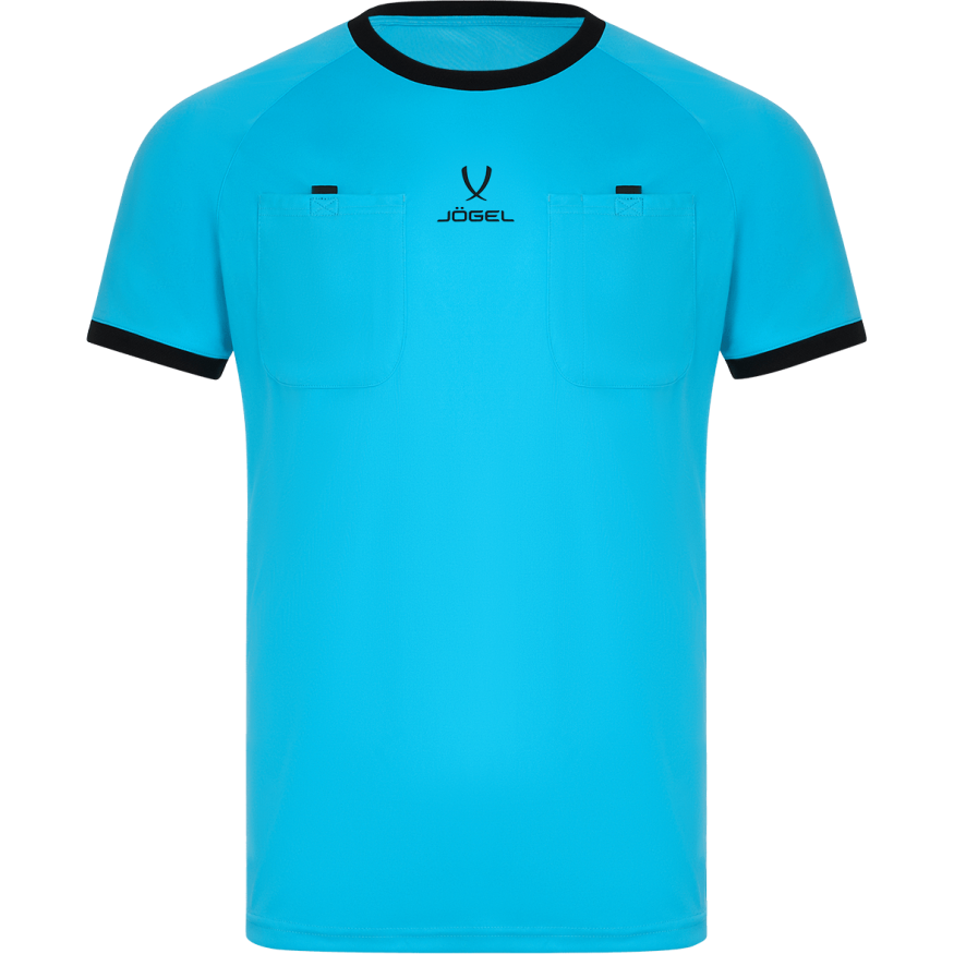 Футболка судейская JOGEL Referee tee, голубой