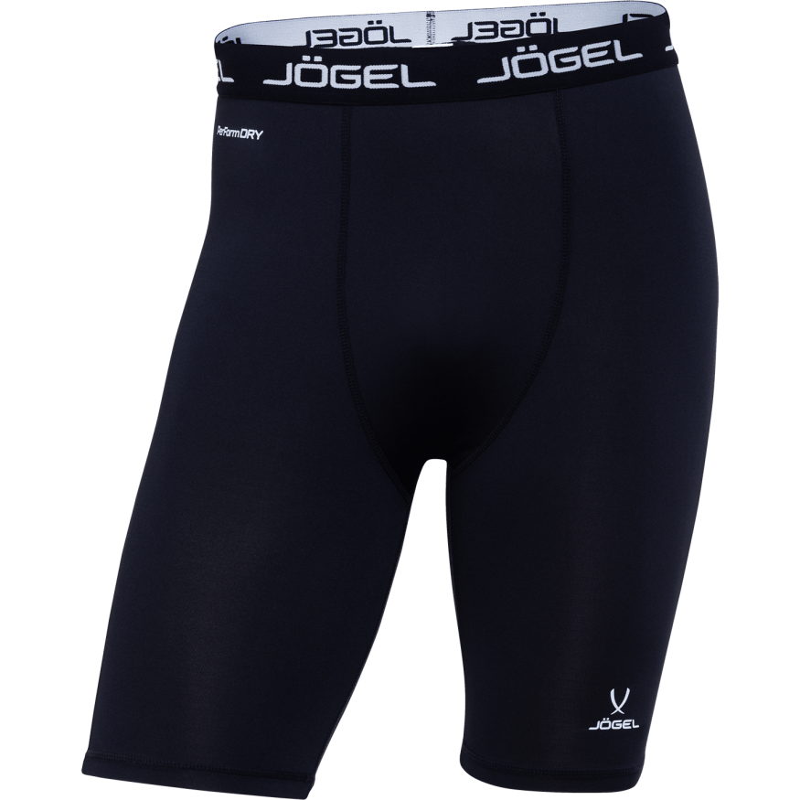 Шорты компрессионные JÖGEL CAMP PerFormDRY Tight Short, черный/белый