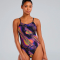 Купальник слитный TYR Evolved  Cutoutfit, P04063-697, размер 32, российский размер 44, полиэстер, спандекс, мультиколор