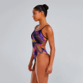 Купальник слитный TYR Evolved  Cutoutfit, P04063-697, размер 32, российский размер 44, полиэстер, спандекс, мультиколор