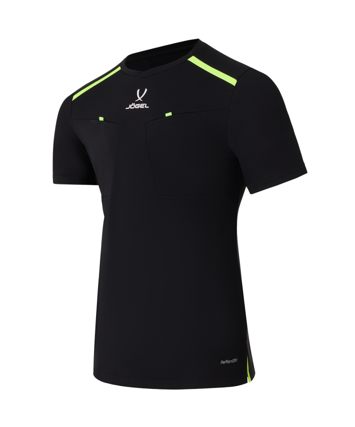 Футболка судейская JOGEL DIVISION PerFormDRY Referee Tee, черный