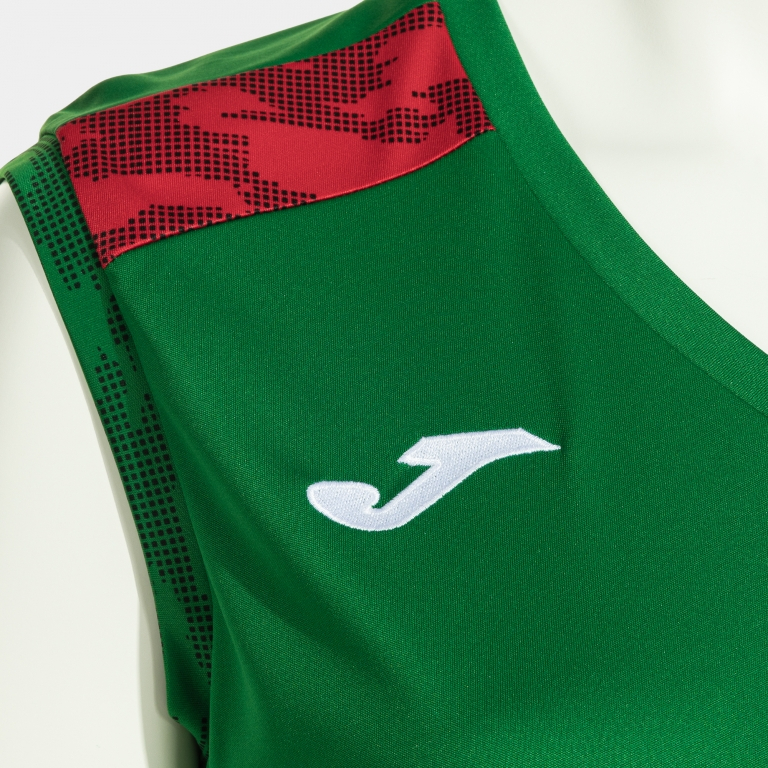 Майка JOMA CAMISETA SIN MANGAS CHAMPIONSHIP VIII VERDE ROJO