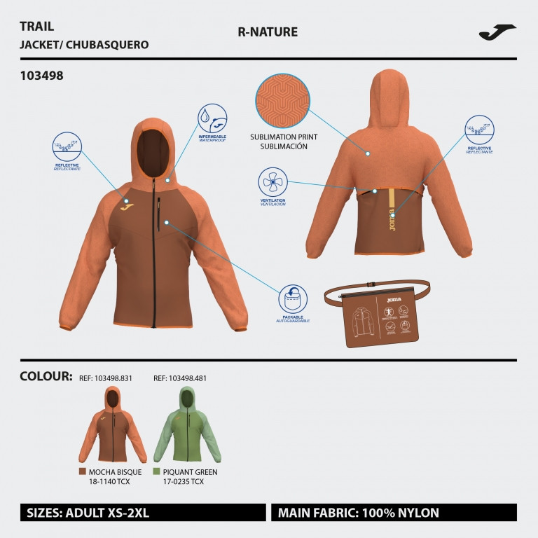 CHUBASQUERO R- TRAIL NATURE  