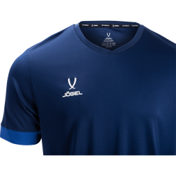 Футболка игровая JOGEL DIVISION PerFormDRY Union Jersey, темно-синий/синий/белый