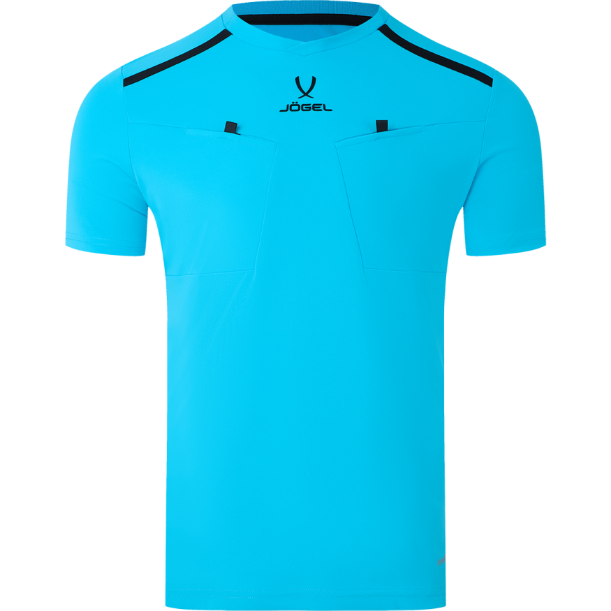 Футболка судейская JOGEL DIVISION PerFormDRY Referee Tee, голубой