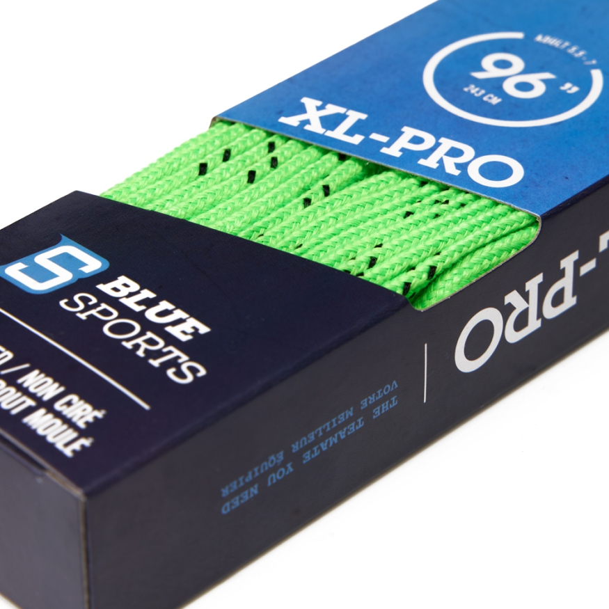 Шнурки для коньков Blue Sports XL-PRO, 902901-RD-213, полиэстер, 213см,красный