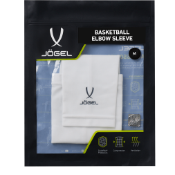 Рукав баскетбольный JOGEL ELBOW SLEEVE, белый