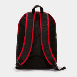 MOCHILA OPEN NEGRO ROJO