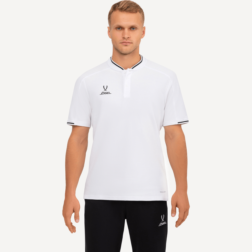 Поло JOGEL DIVISION PerFormDRY Polo CZ, белый