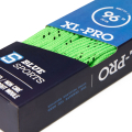 Шнурки для коньков Blue Sports XL-PRO, 902919-L-213, полиэстер, 213 см, лайм
