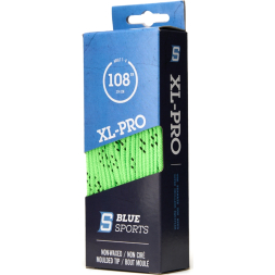 Шнурки для коньков Blue Sports XL-PRO, 902919-L-213, полиэстер, 213 см, лайм