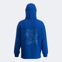 SUDADERA CON CAPUCHA U-TRIBE AZUL