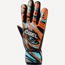 БЕЗ УПАКОВКИ Перчатки вратарские JOGEL Fusion AL3 Flat, оранжевый