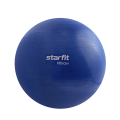 БЕЗ УПАКОВКИ Фитбол STARFIT GB-109 антивзрыв, 1500 гр, с ручным насосом, темно-синий, 85 см