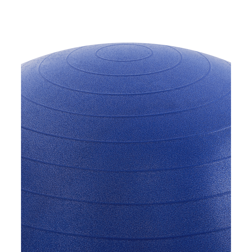 БЕЗ УПАКОВКИ Фитбол STARFIT GB-109 антивзрыв, 1500 гр, с ручным насосом, темно-синий, 85 см