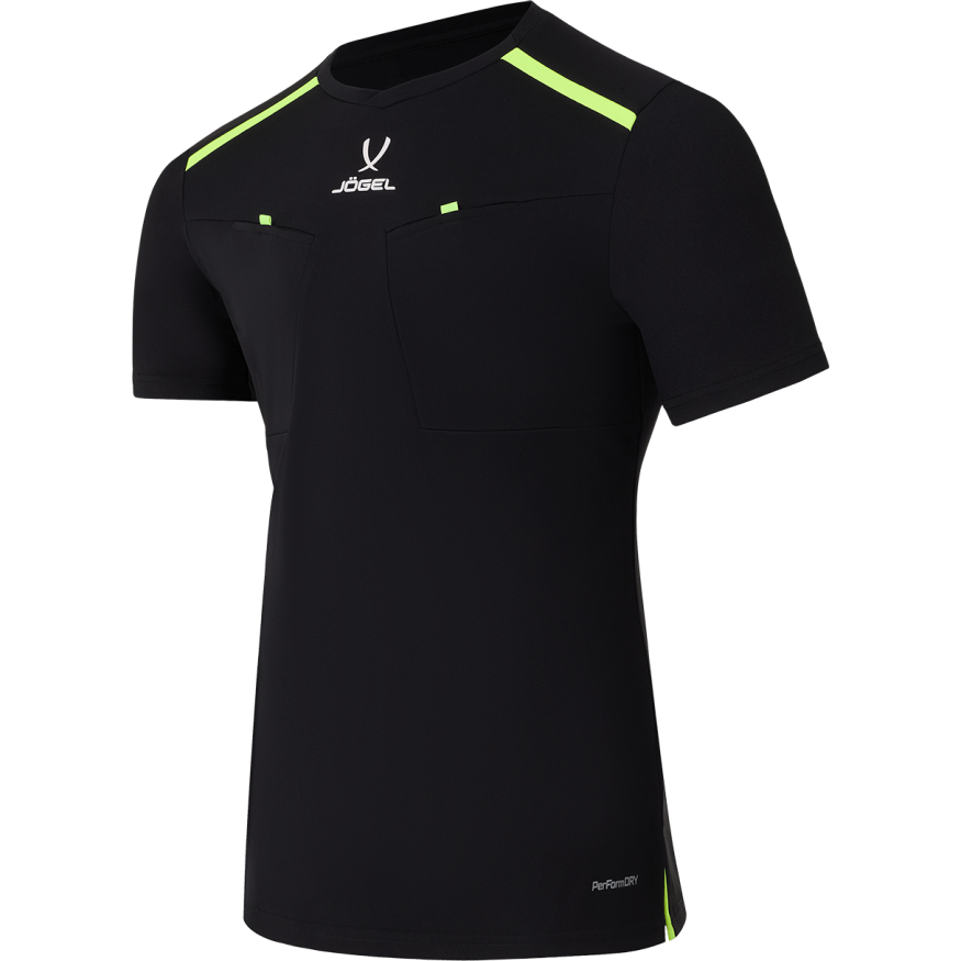 Футболка судейская JÖGEL DIVISION PerFormDRY Referee Tee, черный