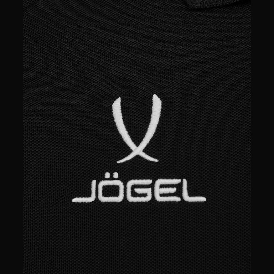 Поло JOGEL CAMP 2 CVC Polo CZ, черный