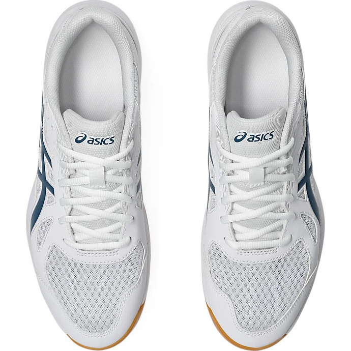Кроссовки волейбольные мужские ASICS Upcourt 6 1071A104 001, р.13 (рос.46,5), черно-белый
