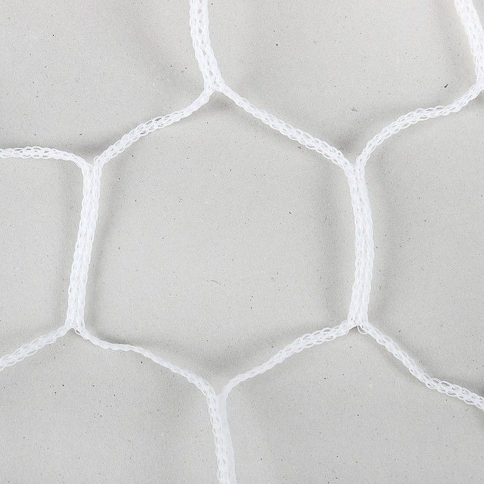 Сетка футбольная, 7,5х2,5 м, нить 2,5 мм,  2 шт.