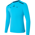 Футболка судейская с длинным рукавом JOGEL DIVISION PerFormDRY Referee LS Tee, голубой